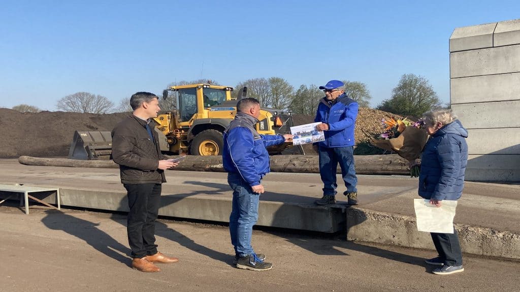 Gerard Welte 50 jaar in dienst bij Van Berkel