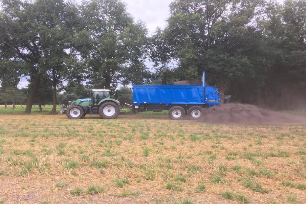 Bouw en grondstoffen logistiek - Wegtransport