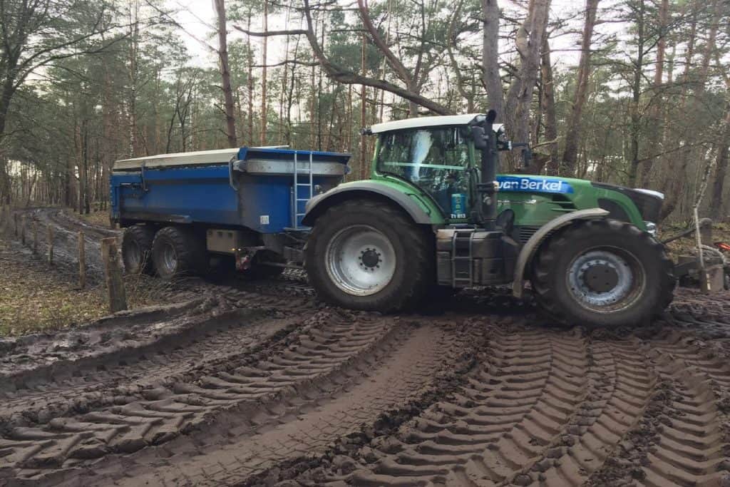 Bouw en grondstoffen logistiek - Wegtransport