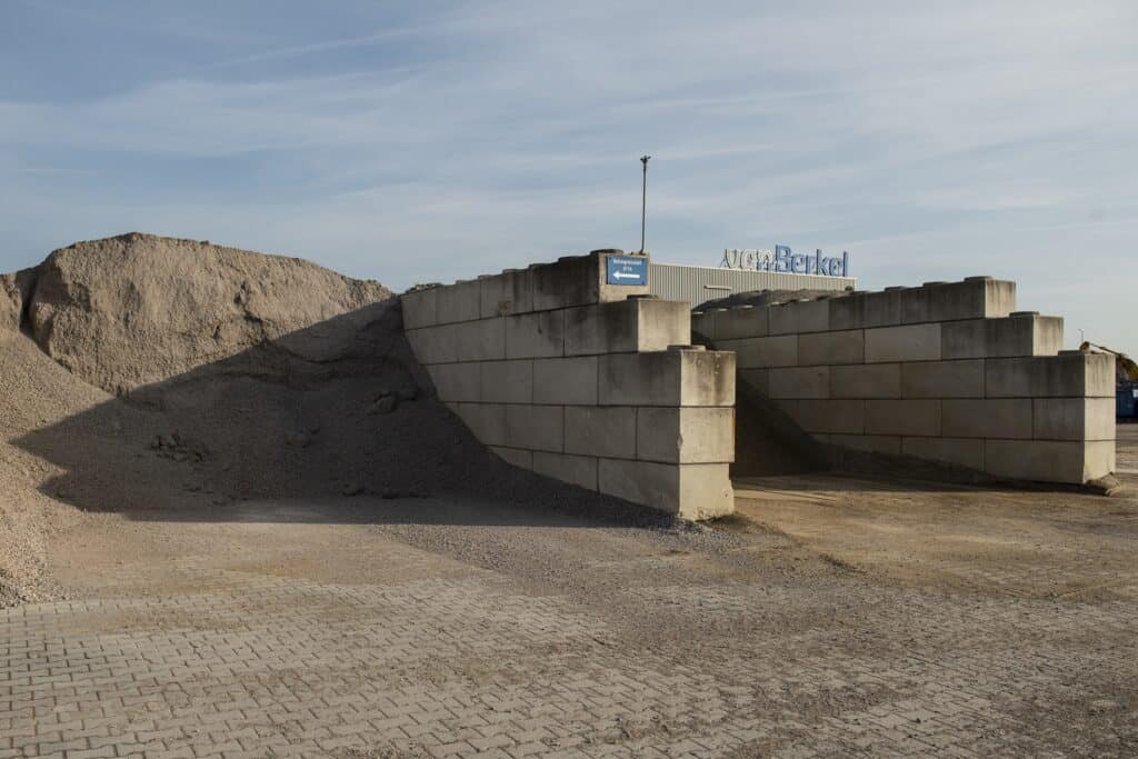 Project Hergebruik puin Rabobank Eindhoven