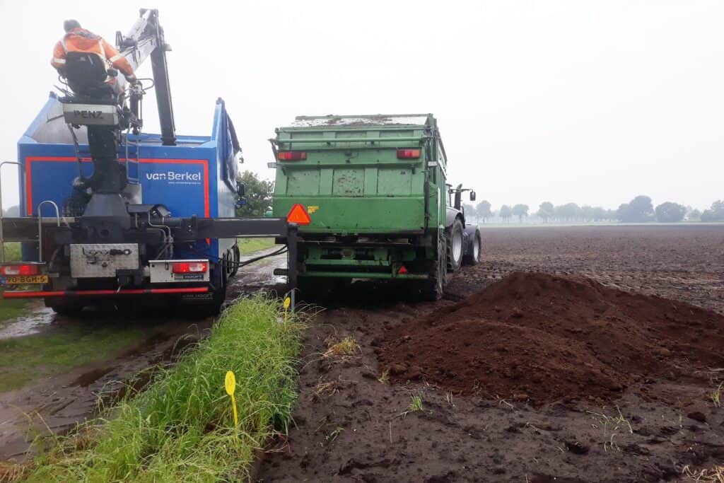 Compost voor proeven Agro As de Peel