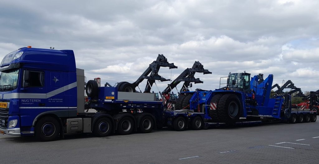 Grootste reachtstacker van Nederland voor Inland Terminal Cuijk