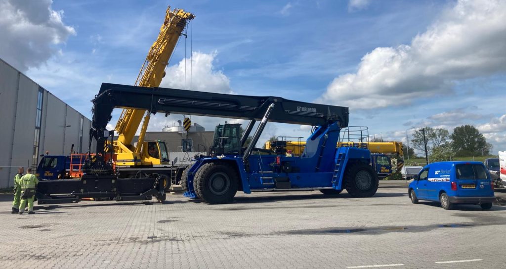 Grootste reachtstacker van Nederland voor Inland Terminal Cuijk